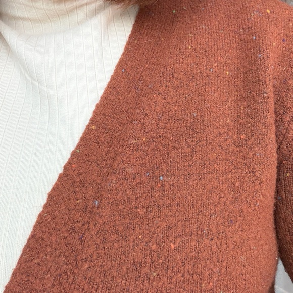 Rust Open-Front Cardigan - Picture 3 of 4